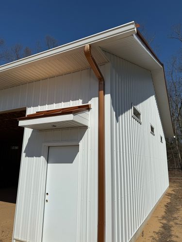 6 Inch Seamless Gutter for KC Custom Exteriors  in Muskegon, MI