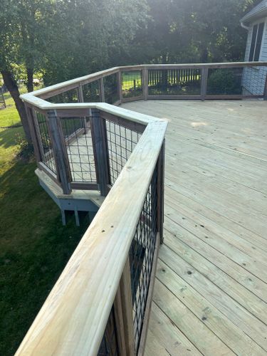 Carpentry and Decks for A Cut Above Remodels in Waterford,  MI