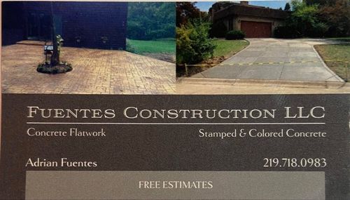 for Fuentes Concrete Construction in Hammond, IN