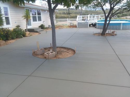 Patio Design & Installation for David Cordrey Concrete Construction in Hemet, CA
