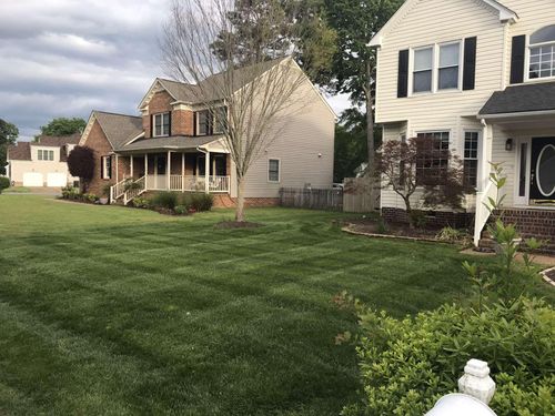 Mowing for Three Brothers Lawn & Landscaping LLC in Yorktown, VA