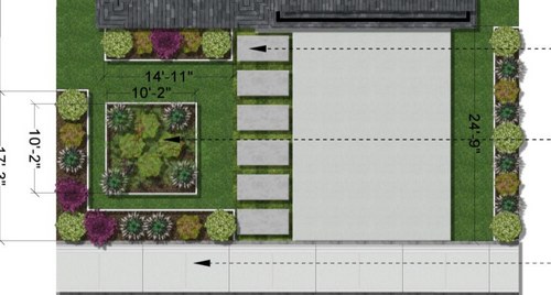 3D Landscape Design for Guzman's Landscaping Services in Austin, TX