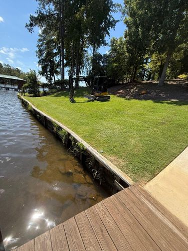 Mowing for Top Notch Tractor Work LLC in Milledgeville, GA