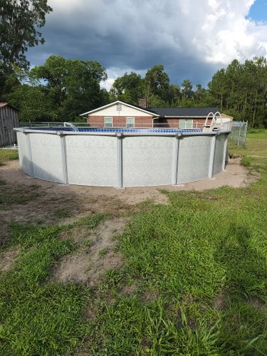 Above Ground Pool Installation for Down & Dirty Lawn Svc  in Tallahassee, FL