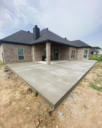 Patios for G2 Custom Concrete in Dallas, TX