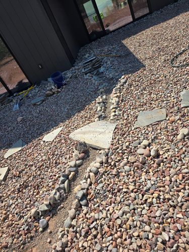 Xeroscaping for LRS: Landscape, Rescue, Snow in Silt, CO