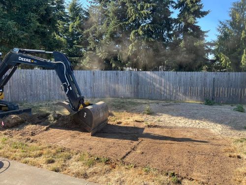 Excavation for JW&SON in Springfield, OR
