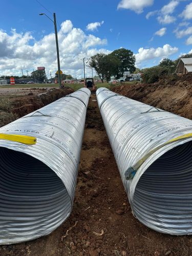 Sewer & Water Lines for A.P Land Management in Atlanta, Ga