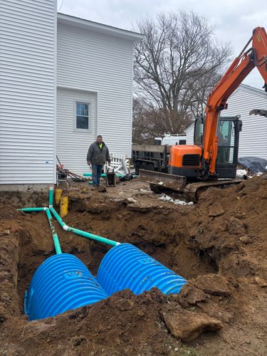 Water retention systems and drainage for Davis Services  in Bethany, CT