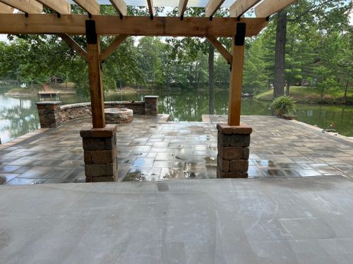 Landscape Installation for Mayfield Landscaping in Staunton, IL