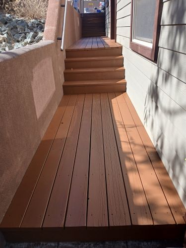 Deck Installations for Shawn Rankin Construction in Ruidoso, NM