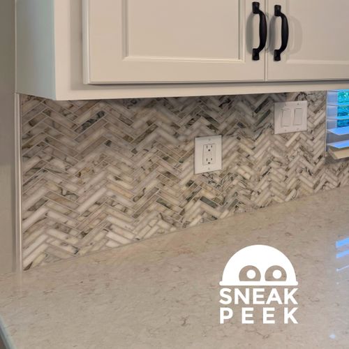 Backsplash for Inspired By U in Mechanicsburg, PA