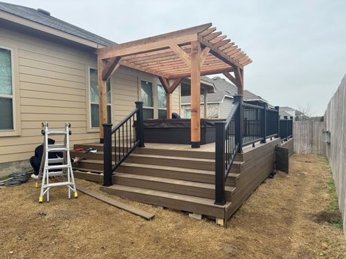 Exterior Painting for L.P. Contractors in San Antonio, Texas