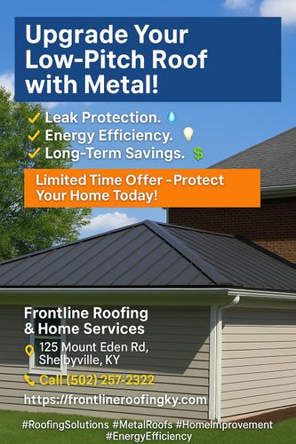 Roofing Replacement for Frontline Roofing & Home Services in Shelbyville, KY