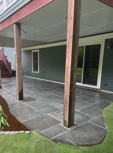 Patio Design & Construction for Gonsalves Masonry & Construction in Maynard, MA
