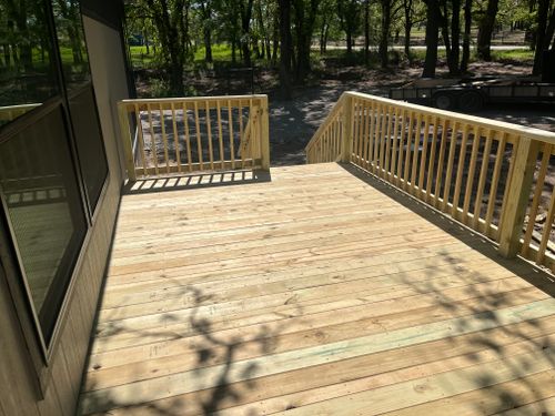 Decks & Handicap Ramps for BAKER Carpentry in Joshua, TX