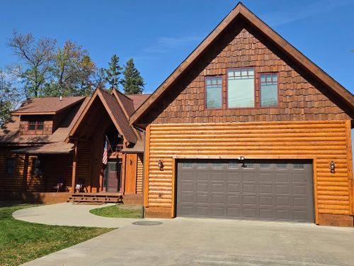 Chinking for 218 Painting & Log Restoration LLC in Britt, MN