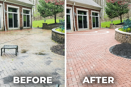 Hardscape Cleaning for Clean Kings Pressure Washing in Beaufort, SC