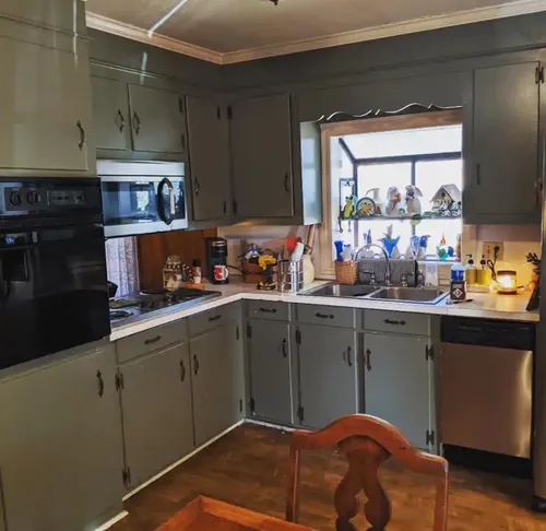 Kitchen and Cabinet Refinishing for Harrell's Painting in Kinston, NC