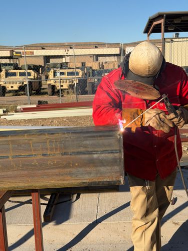 Commercial Structural Steel welding and fabrication for BCS Metal Construction LLC in Springtown, TX