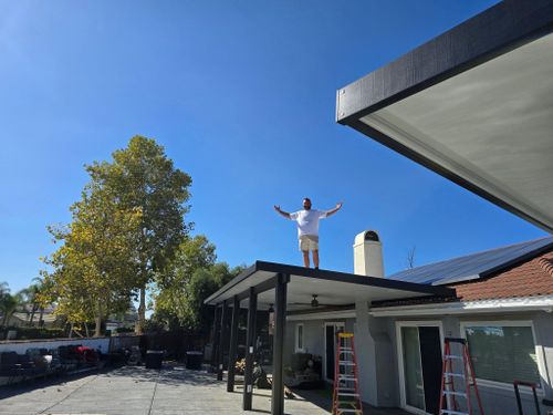 Insulated Patio Cover Installation for The Patio Cover Company  in Banning, CA