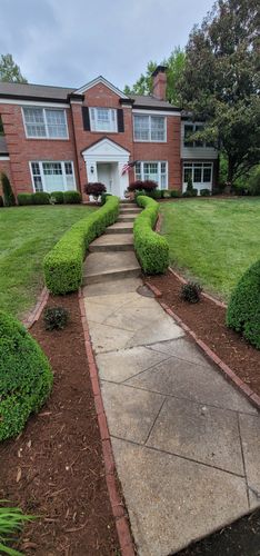 Landscape Installation for VQ Land & Stone in St. Louis, MO