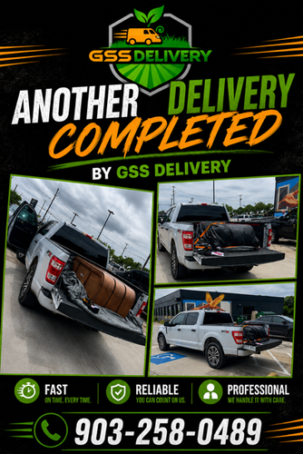Delivery Service for Green Space Service LLC in Tyler, TX