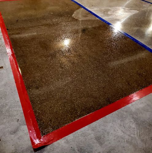 Epoxy Flooring-polyaspartic Coatings for Custom Concrete Enterprises in Springfield, IL