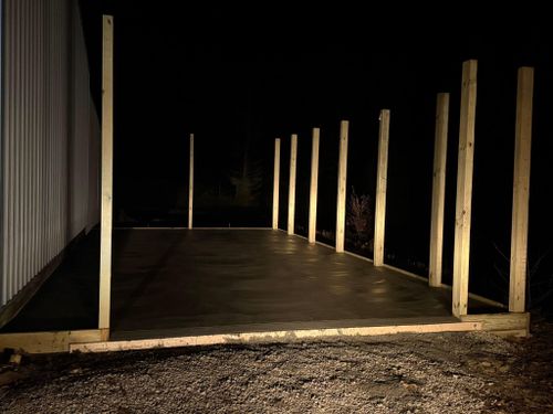 Basement, Block-Wall, Poured-Wall, & Other Foundations for Whitfield Concrete Construction in Solsberry, IN