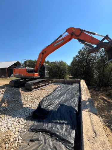 Demolition for South Prairie Construction in Graham, TX