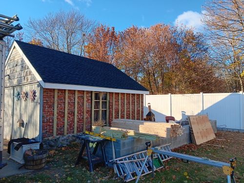 Deck Construction for Tuplin and Sons  in Braintree, MA