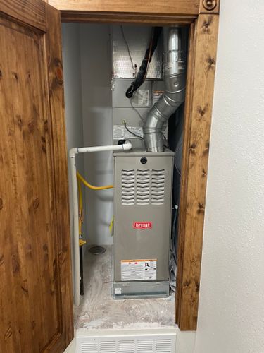Residential HVAC Installation for Kinnibrugh Refrigeration & HVAC in Goree, TX