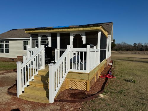 Decks & Porches for 4 In The Fire Fencing LLC in Darlington, SC