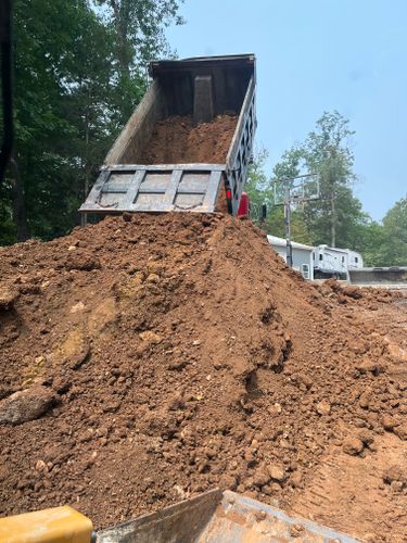 Material Hauling for Schrock’s Land Management in Northern Virginia, Shenandoah Valley, VA