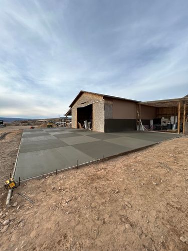Concrete Installation for GB Concrete & Landscapes in Grand Junction, CO