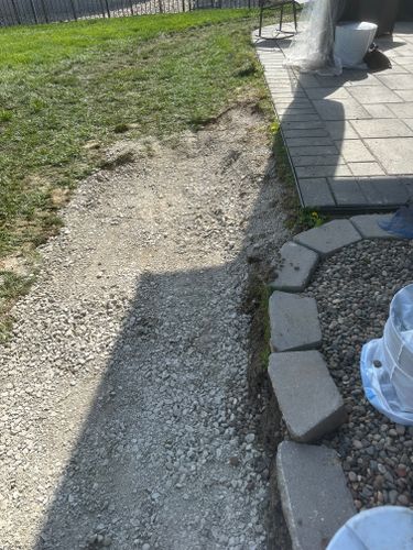 Landscape Installation for Mayfield Landscaping in Staunton, IL