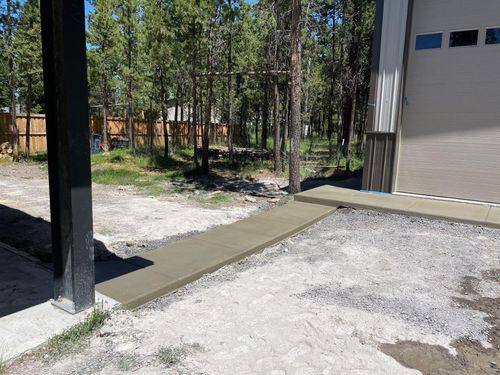 Patio Design & Installation for TJR Concrete and Construction in Bend, OR