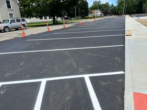 Parking Lot Striping for Ronnies Line Striping in Kenton, OH