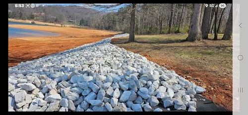 Rip Rap for Restoration Shoreline Norris Lake Rip Rap in Norris Lake, TN