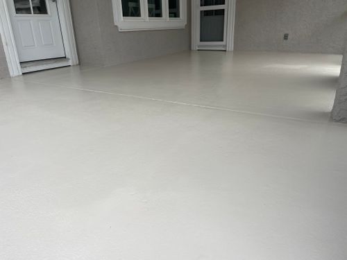 Epoxy Floor Installation for Ferrell’s Professional Painting & Home Services LLC in Panama City Beach, FL