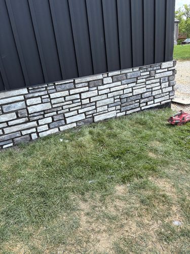 Stone and Block Veneers for RS Masonry LLC in Akron, Ohio