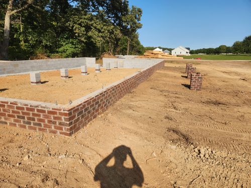 Site Preparation for C.A. Sherry Land Improvement, LLC. in Louisa, VA