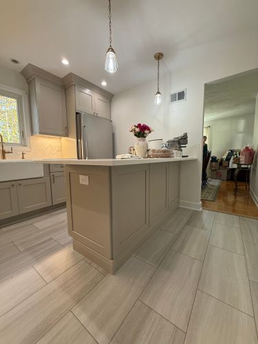 Flooring for Mullen Customs in Fairfield, CT