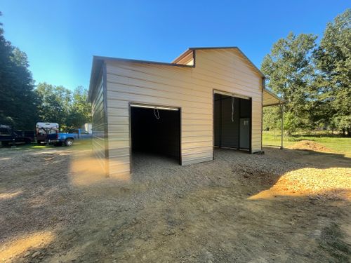 Garages for Metal Structures in Huntington, TX