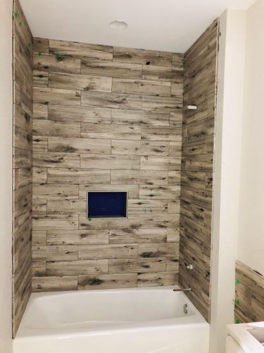 Bathroom Renovation for JD Custom in Bowie,  TX
