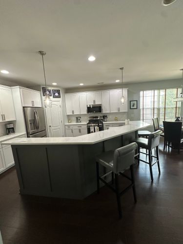 Trim Carpentry for T&T Kitchens in Shamong, NJ