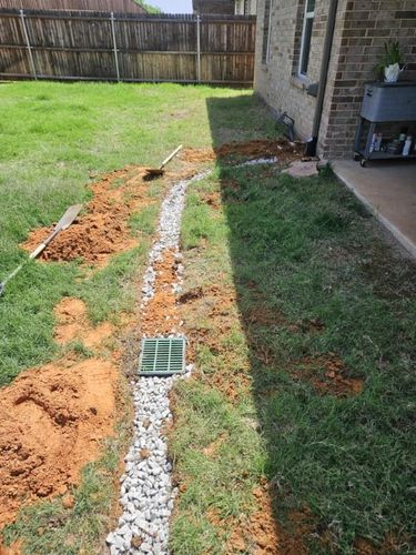 Drainage for  Be Green Lawn Care & Landscaping, LLC in Denton, TX