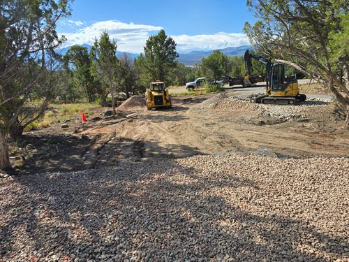 Grading for LRS: Landscape, Rescue, Snow in Silt, CO