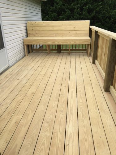 Deck & Patio Installation for NorthCastle Construction LLC in Oxford, NC