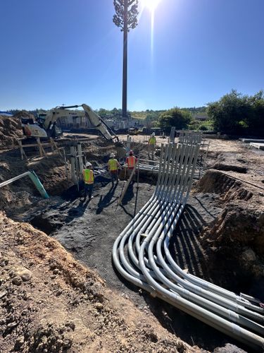 Grading & Excavating for Sneider & Sons, LLC in North East, USA